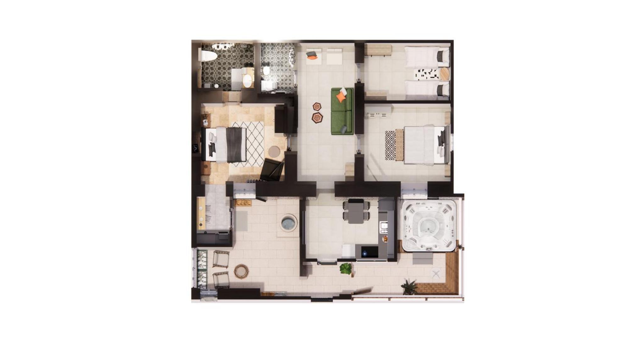 Mamilla View- Suites & Apt Hotel Kudüs Oda fotoğraf
